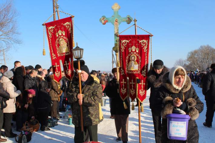 Водохрещение Богодухов 2014г